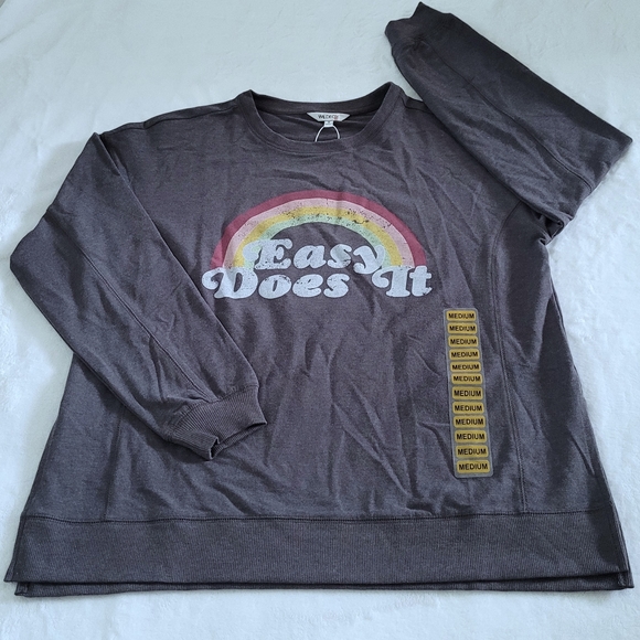 Wildfox🦊 "Easy Does It" Statement Sweatshirt - NWT - Picture 14 of 16